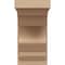 Ekena Millwork 8"W x 8"D x 16"H Wide Sheridan Rough Cedar Woodgrain TimberThane Corbel, Primed Tan CORUR08X08X16SHERCPR - alternate 5